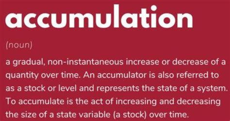 accumulator synonym|accumulation meaning in english.